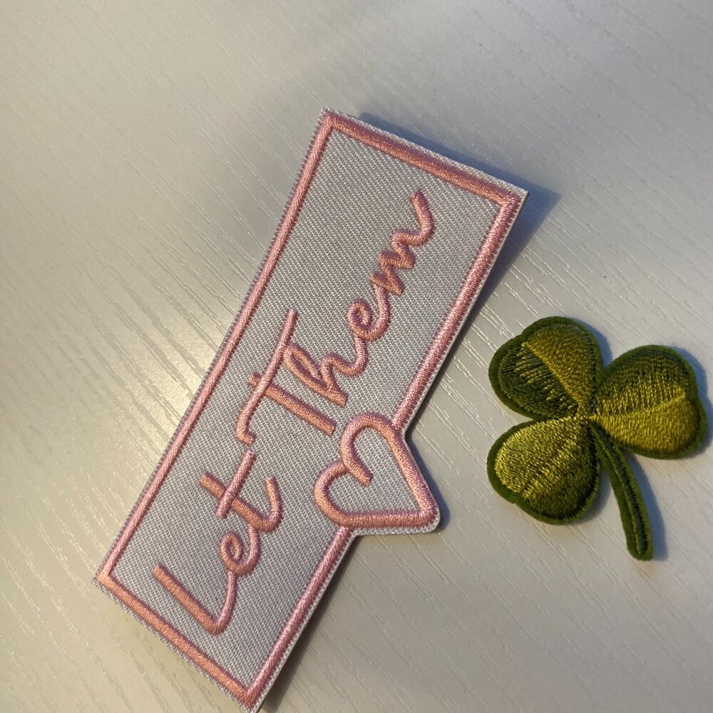 Iron on patches